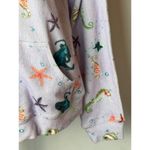 Hill House Purple Sea Creatures Hooded Terry Cloth The Allie Zip Up Size XS NWT Photo 9