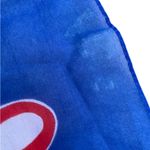 Souvenir Of Barbados Vintage Sheer Nylon Scarf Approx. 28 X 31 Blue Photo 7