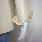 Vintage Lily&Taylor cream and black blazer jacket floral brooch, women's size 18 Photo 6