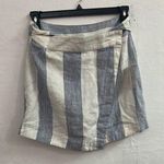 Free People Striped Linen Skirt Photo 0