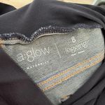 Maternity Dark Wash Skinny Jeans Full Panel‎ Comfortable Stylish Everyday Blue Size 8 Photo 3