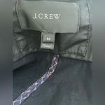 J.Crew Ladies  Resin-coated Black Twill Field Jacket, Petite Small Photo 6