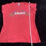 Honolua Wahine Salmon Color Hawaii Cotton T Photo 8
