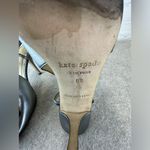 Kate Spade Vintage Caz Sling Back Silver Gold Open Toe Heels Women’s Size 8.5 Photo 8