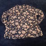  Shirt Women’s Size M Lucky Brand Floral Too Boho Chic Photo 1