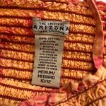 Arizona 2000s Y2K  Orange pink red tie-dye shirred cami spaghetti strap top blouse shirt Size M, measurement in pics Photo 1