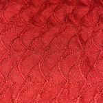 Sundance Frances Ruffle Turtleneck Sweater Scallop Pointelle Knit Rust Orange M Photo 5