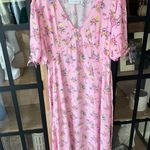 Faithfull the Brand  Daija Midi Dress Juliette Floral loveshackfancy bows peony Photo 1