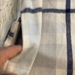 Eddie Bauer  Blue and Cream Checkered Shirt/Jacket have two front pockets Photo 6