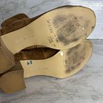 Gianni Bini Shoes Womens Size 10M Tan Suede Peep Toe Heeled Booties Cutout Ankle Photo 6