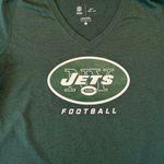 Nike  NFL Team Apparel Jets New York Football Shirt T-shirt Large Green White Photo 4