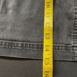 Free People  Black Zip Up Denim Pencil  Mini Skirt Photo 5