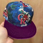 New Era Cap Myfitteds Colorado Rockies elite series koi pond sublimated print 25th anniversary in store exclusive size 7 1/4 brand new Photo 0