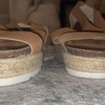 Nature Breeze Tan Strappy Espadrille Sandals  Photo 6
