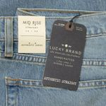 Lucky Brand Women's Mid Rise Straight Jeans Light Blue, Size 14/32 Photo 2
