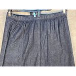 D&Co Denim Maxi Skirt Size 3X Pull On Minimalist NWOT Blue Photo 3