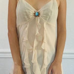 Classiques Entier  silk ruffle blouse small Photo 0