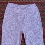 GYM SHARK PINK & WHITE SPECKLED ATHLETIC LEGGINGS Photo 3