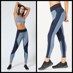 💕MICHI💕 Extension Legging Deep Sea Navy Storm Blue Medium M NWT Photo 1