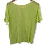 MELLODAY  bright green lightweight tee small new Photo 1