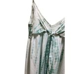 Attic Salt Tie Dye Babydoll Flax Sun Dress Green Size L Beach Boho Summer Cute Size L Photo 7