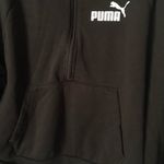 Puma pull over cropped sweatshirt, women size large Photo 3