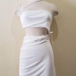 Princess Polly  Imelda Mini Dress White Size 6 Photo 0