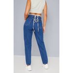 Pretty Little Thing  Mom Jeans Womens Size 2 Blue High Rise Denim Photo 3