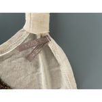 Max Rave  womens cream tank with beading size M Photo 3