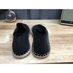 BP. Espadrille Flats Women's Size US 8.5M Black Round Toe Slip Photo 2