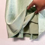 Alice + Olivia Harmony Chain Strap Seafoam Green Drapey Slip Dress NWT Size 8 Photo 6