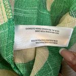 By Design Green and Cream Leaf Print Women's Top Size Small Photo 10