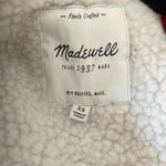 Madewell Red Buffalo Check Vest Size Extra Small Photo 5