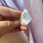 Vintage Fantasy Nightwear Lavender Robe Lace Sleeves Size Small Purple Photo 6