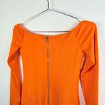 Michael Costello  x REVOLVE Orange Miki Mini Dress Photo 4