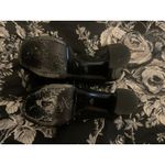 Alice + Olivia Tamson Chunky Platform GOTH GRUNGE SEXY Clogs Shoes Suede 38 8 Photo 5