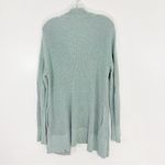 Lululemon  Cashlu Sweater Wrap Cardigan Size Medium Large Heathered Silver Blue Photo 10
