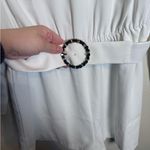 Amanda Uprichard  Baldwin Belted Romper Photo 2