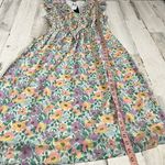 Banana Republic  Ruffle Floral MIDI Dress Size Small NWT Photo 4