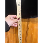 Xhilaration Vintage Y2K Black Faux Fur Cropped Jacket S Glam Holiday Party Photo 5