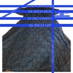 VINTAGE 1990'S DAWN JOY NAVY BLUE LACE SHEER CORSET BACK DRESS (26) Photo 13