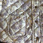 Rachel Zoe NWT Quilted Crop Zip Paisley Floral Print Jacket Vintage Y2K Photo 6