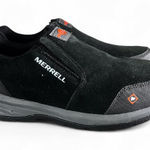 Merrell Women Windoc Steel Toe Suede waterproof Work shoes Sz 7.5 Black Photo 0