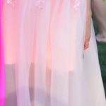 Prom Dress Two Piece Pink Size 2 Photo 2