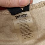 Triangl Swimwear Saria Ruched Cheeky Bikini Bottom Sand Nude Tan Swim Sexy XS Photo 6