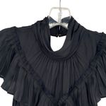 Ramy Brook  Journee Top Mock Neck In Black Photo 5