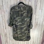 EXPRESS NWT  Camouflage Camo Shirt Dress Mini Photo 3