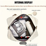 Women's Unbranded Duffle Bag Medium Green Travel Photo 4