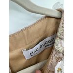 Mac Duggal 67853 Beaded Floral Applique Ivory Nude Midi Sheath Dress Size 10 NWT Photo 6