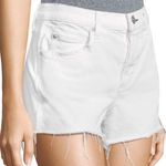 Revolve white boyfriend jean shorts $180 NWT Photo 0